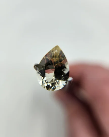 1.78ct Golden Champagne Oregon Sunstone pear